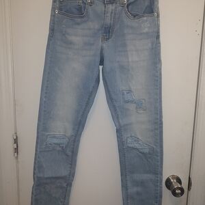 Levi's  Light Blue Distressed Boys Jeans Size 12